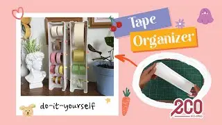 ECO-SHOP Hack | DIY Tape Organizer