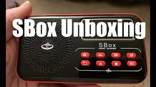 Unboxing the SBOX spirit box by Ghoststop