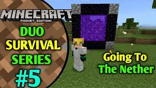 DUO SURVIVAL SERIES #5 | GOING TO THE NETHER | LORDN GAMING