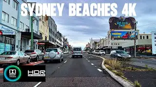4K HDR 60FPS Sydney Beach Drive | Zetland → Summer Hill via Coogee & Randwick -city | Dolby Vision