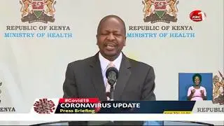 #Covid19Update: Health CS Mutahi Kagwe's briefing - 9th April, 2020 (5 more cases, 184 total)