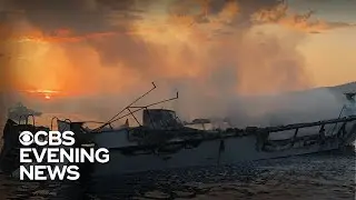 Investigators believe California boat fire started on the second level
