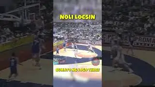 Noli Locsin BUMATO ng Logo Three! #pba #shorts #highlights