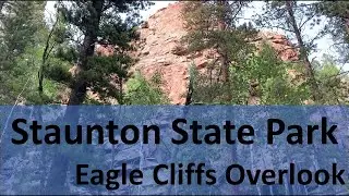 Staunton State Park Hike to the Eagle Cliffs Overlook