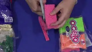 Make Your Own Sponge Paint Brushes