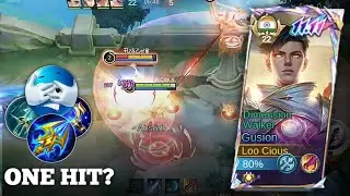 Finally Found Gusion One Hit Build And Emblem 🙀/ Gusion Gameplay- Mobile Legend