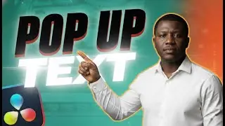 POP-UP Text Effects to Instantly Boost Your Video Energy (DaVinci Resolve Tutorial)