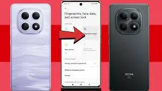 Redmi Note 15: How to Set Up Fingerprint?