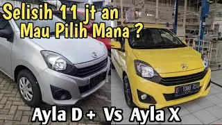 Perbedaan Ayla D plus VS Ayla 1.0 X 2022