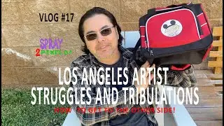 Back to the studio: My Struggles as  a Los Angeles Artist !  Other channel @spray_2_pixels