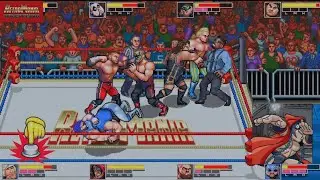 RetroMania Wrestling. Mr Hughes Royal Rumble. Full Match. New Update Character