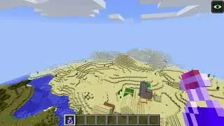 Minecraft 1.12.2 Seed 069: Desert temple and village at spawn