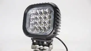 GT15105 New Emark 48W 5inch Square CREE LED Work Lamp for Car Truck Tractor Forklift