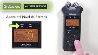 Grabadora Portátil TASCAM DR07MKII - Funcionamiento Básico |  | UPV