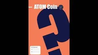 ATOM Coin! Cosmos Future, Rise, Risk #analiz #analysis #cosmos #coin #crypto #whitepaper #an&aacute;lisis