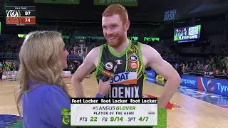 Angus Glover post-game interview vs Cairns Taipans  - Round 8, NBL25