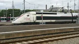 TGV, TER, Intercités, Tram-Train & Tramway en gare de Nantes / at Nantes Station