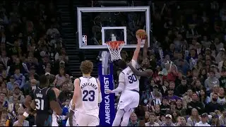 Jusuf Nurkic blocks Isaiah Stewart's dunk attempt in the clutch - 12/26/25