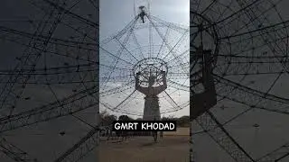 GMRT Telescope Khodad #school #students #telescope #khodad #shortsviral #trendingshorts #science