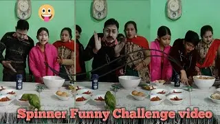 Funny Spin Food Challengeing video , Family blogs 🌮 🌮 🥰🥰