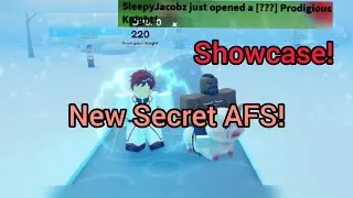 New Secret Prodigious Knight Showcase! Anime Fighters Simulator