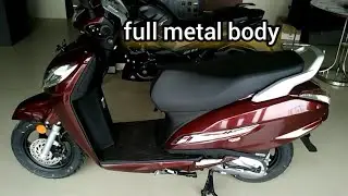 Honda Activa 125cc bs6 2021 model | silent starter | review & features