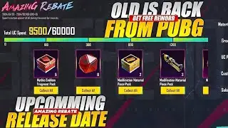 Amazing Rebate is Here 😱 🤫 Confirm Release Date 🌹 | Pubg Mobile
