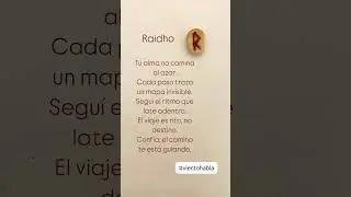 Raidho #vientohabla #runas