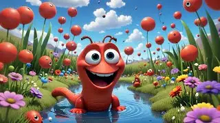 Seven Wiggly Worms Learn One to Ten | Counting Song for Kids | Fun Nursery Rhymes and Baby Songs