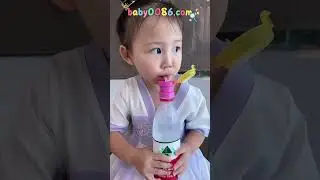 Anti-Choke Straw for Babies, Safer and More Convenient Drinking! #shorts #babyfeeding #drink