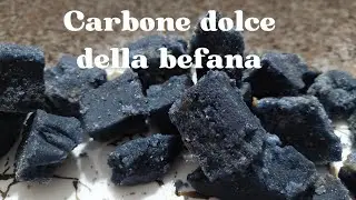 Carbone DOLCE della befana fatto in casa