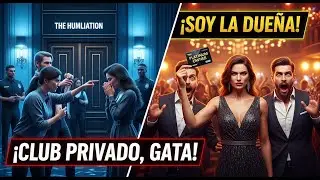 &ldquo;ESTE CLUB ES PRIVADO, GATA&rdquo; Me dijeron. Mostr&eacute; mi credencial PLATINUM Soy la Due&ntilde;a Mayoritaria.