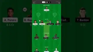 CB  vs DG Abu dhabi T10 dream11 team best 11 Prediction #Shortsvideo #Shorts #cricket #dream11