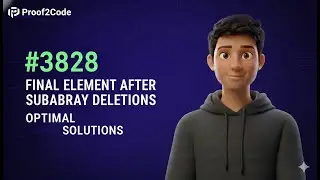 LeetCode 3828 | Final Element After Subarray Deletions | Step by Step Solution & Explanation