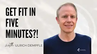 Ulrich Dempfle: The 5 Minute Cardio Exercise To Get Fit | The Art of Being Well | Dr. Will Cole