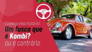 A NETMOTORS ENCONTROU ESSE EXCLUSIVO EM SP! METADE FUSCA, METADE KOMBI. VEM CONHECER O FUSKOMBI 🤯