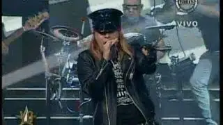 Yo Soy 27-09-13 AXL ROSE Sorprende con 