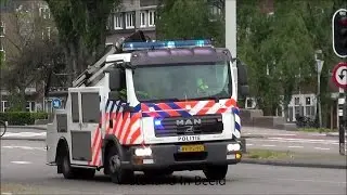 PRIO 1 POLITIE TAKELWAGEN MET SPOED IN AMSTERDAM