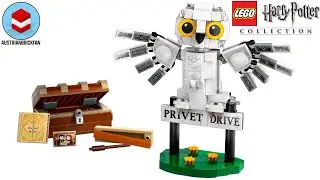 LEGO Harry Potter 76425 Hedwig at 4 Privet Drive &ndash; LEGO Speed Build Review