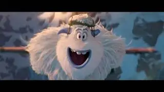 Migo Finding a Small Foot Scene - Small Foot (2018) Movie Clip