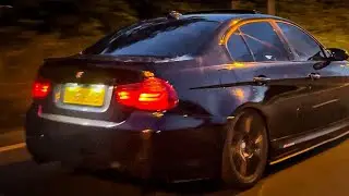 BMW E90 335d | Straight pipe + Tuned | Flybys/exhaust sound