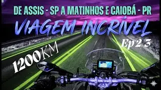 1200km de Assis a Matinhos e Caiobá com a Versys 650 EP 2/3