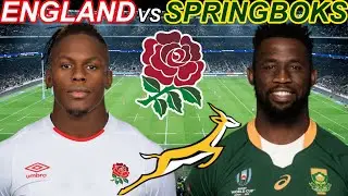 ENGLAND vs SPRINGBOKS Live Commentary (Autumn Nations Series 2021)