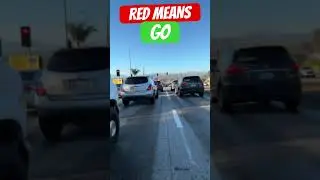 Red Means Go (When You&rsquo;re Late for Work 😅) #dailycommute #ebikelife
