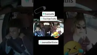 Trying to be quiet while having Tourettes is damn near impossible #JeannaUberStories