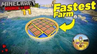We Made World Biggest Pufferfish Farm In Minecraft Hardcore..