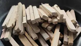 White Thick Soft Slate Pencils Cleaning Video || Soft Slate Pencils Cleaning Video 