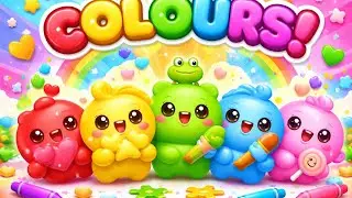 Learn Colors - Coloring Fun For Kids | Learn Colors With Balloons | Kiddos Universe | Nursery Rhyme.