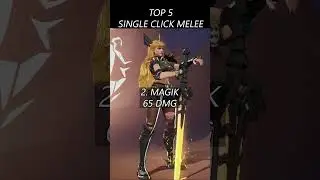 TOP 5 SINGLE CLICK MELEE IN MARVEL RIVALS - MARVEL RIVALS TIPS #marvelrivals #marvel #rivals