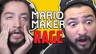 UberHaxorNova Mario Maker RAGE Compilation & Funny Moments